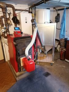 Prestavba kotla na pelety Viadrus U22 - Dúbrava okres Liptovský Mikuláš