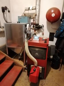 Prestavba kotla na pelety Viadrus U26 - Hybe okres Prešov