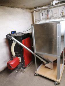 Prestavba kotla na pelety U22 Opop - Plevník okres Liptovský Mikuláš