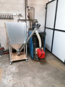 Prestavba kotla na pelety U22 Buderus - Plevník okres Liptovský Mikuláš ​